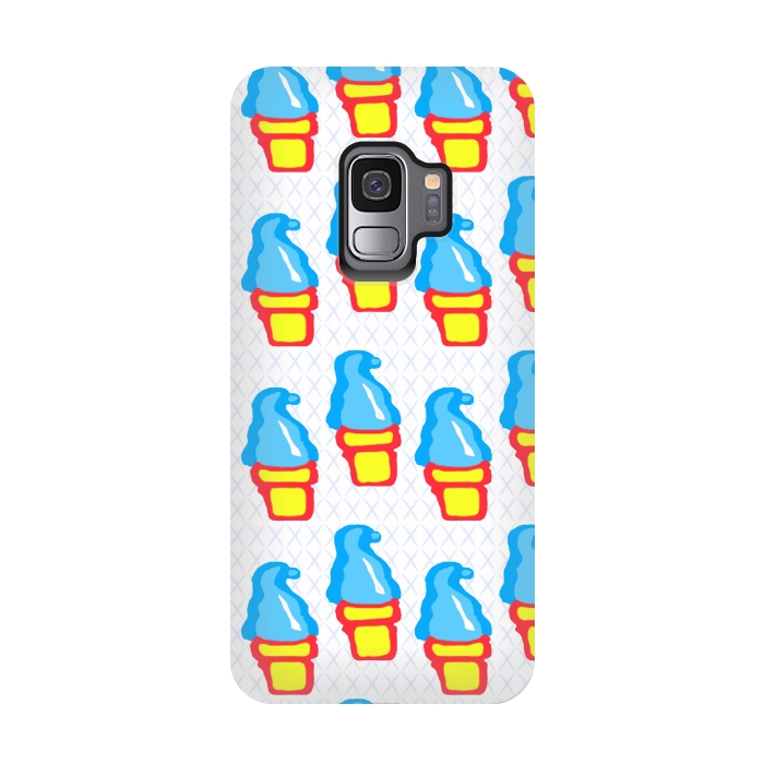 Galaxy S9 StrongFit We All Scream for Ice Cream by Bettie * Blue