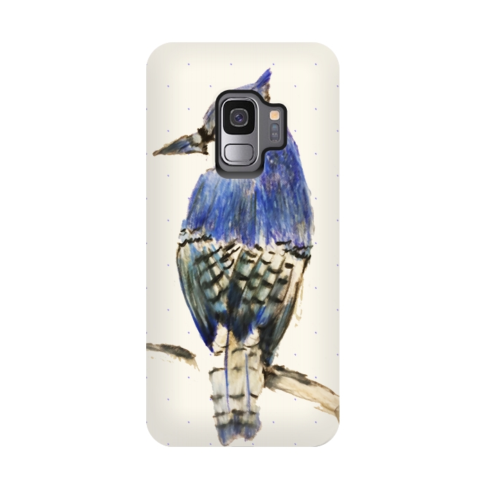 Galaxy S9 StrongFit Bluebird of Happiness by Bettie * Blue