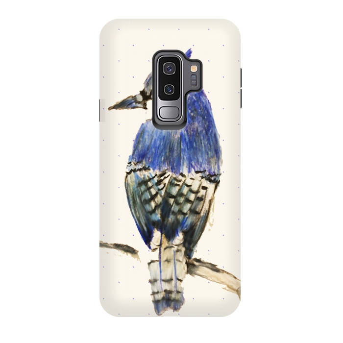 Galaxy S9 plus StrongFit Bluebird of Happiness by Bettie * Blue
