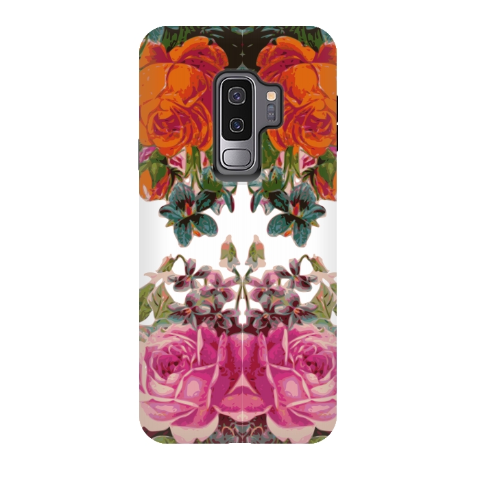 Galaxy S9 plus StrongFit Flora Pattern by Zala Farah