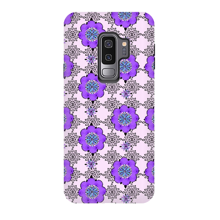 Galaxy S9 plus StrongFit Purple Shmurple by Bettie * Blue