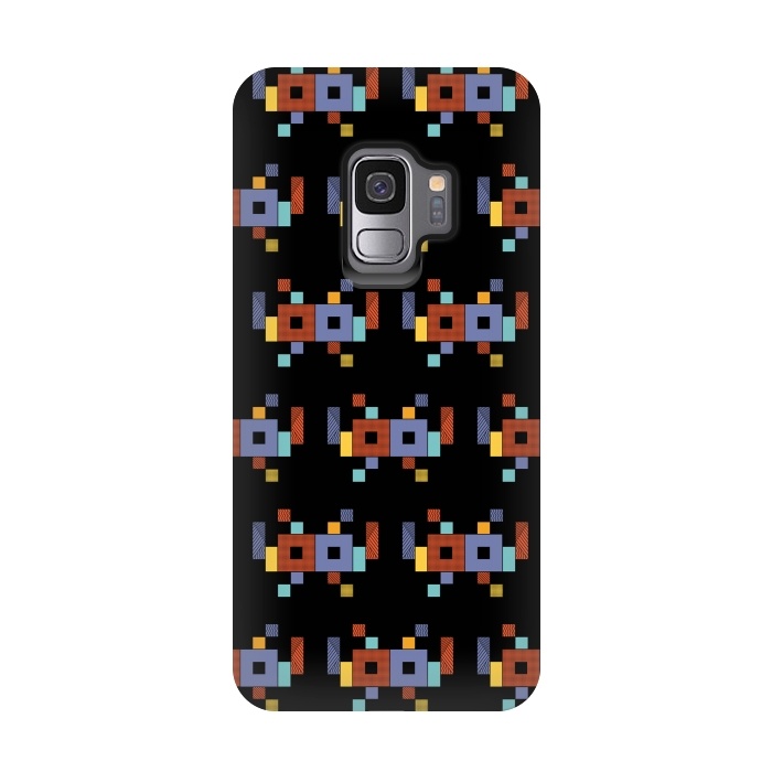 Galaxy S9 StrongFit Retro Cubism by Coffee Man