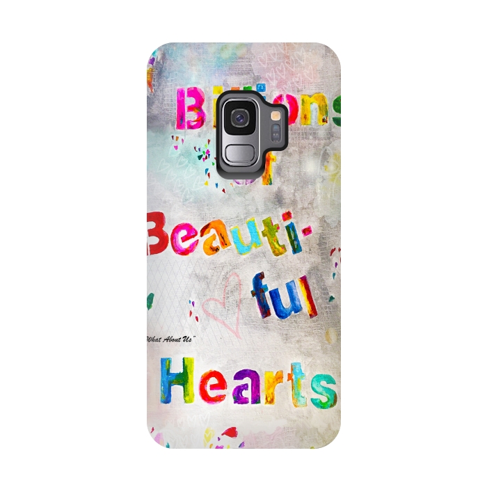 Galaxy S9 StrongFit We are Billions of Beautiful Hearts by Bettie * Blue