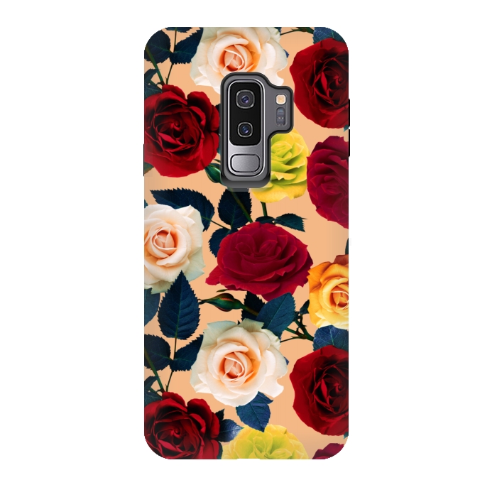 Galaxy S9 plus StrongFit Rose Garden by Burcu Korkmazyurek