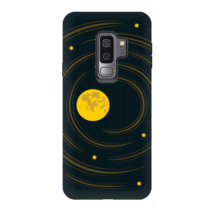 Galaxy S9 plus StrongFit Geek Abstract Stars And Moon by Boriana Giormova