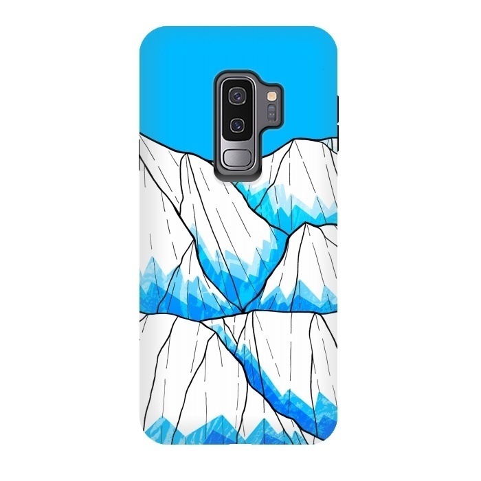 Galaxy S9 plus StrongFit Glacier hills by Steve Wade (Swade)