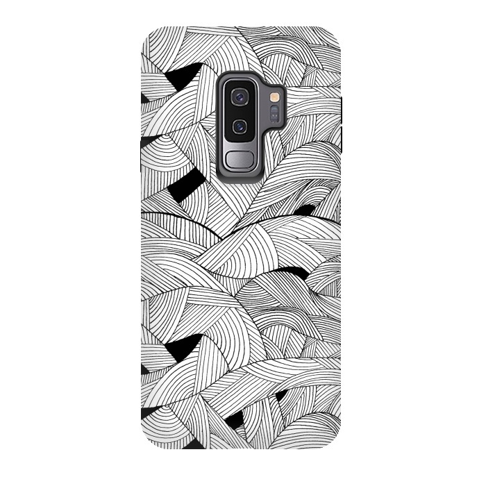 Galaxy S9 plus StrongFit The Tangled Waves by Steve Wade (Swade)