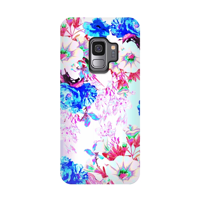 Galaxy S9 StrongFit Pretty Botanics by Zala Farah