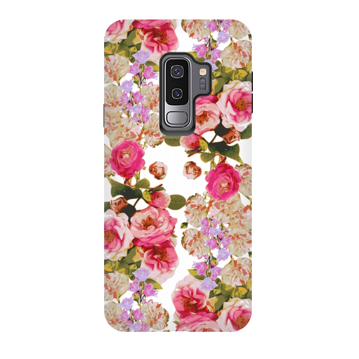 Galaxy S9 plus StrongFit Floral Friends by Zala Farah