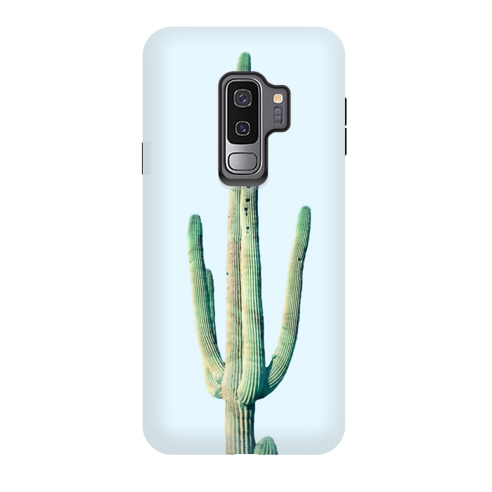 Galaxy S9 plus StrongFit Loner Cactus by Uma Prabhakar Gokhale