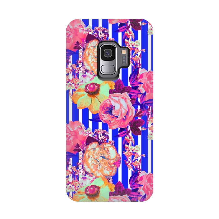 Galaxy S9 StrongFit Cute Summer Bloom by Zala Farah