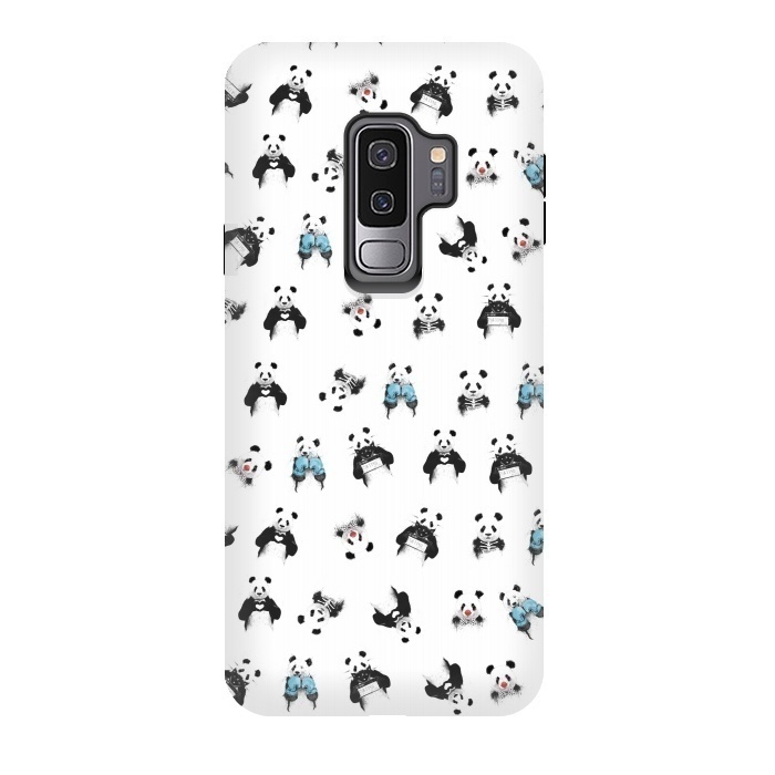 Galaxy S9 plus StrongFit Panda pattern by Balazs Solti