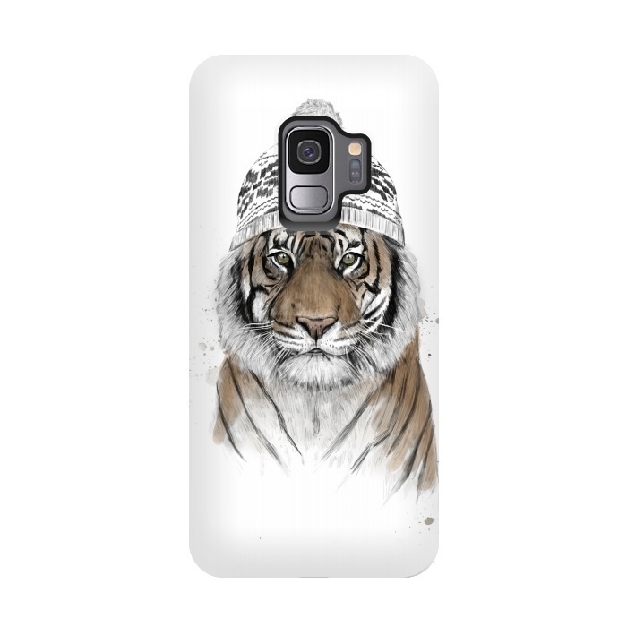Galaxy S9 StrongFit Siberian tiger by Balazs Solti