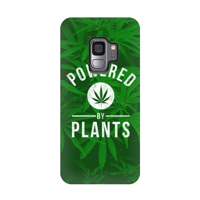 Galaxy S9 StrongFit Powered by Plants by Mitxel Gonzalez