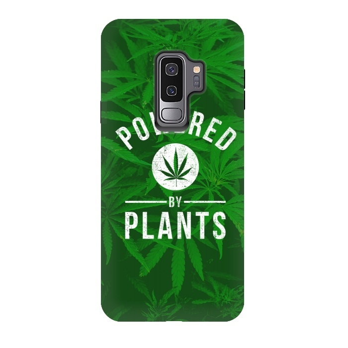 Galaxy S9 plus StrongFit Powered by Plants by Mitxel Gonzalez