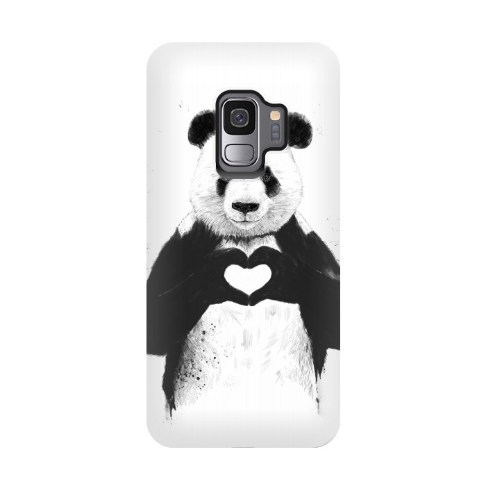 Galaxy S9 StrongFit All you need is love by Balazs Solti