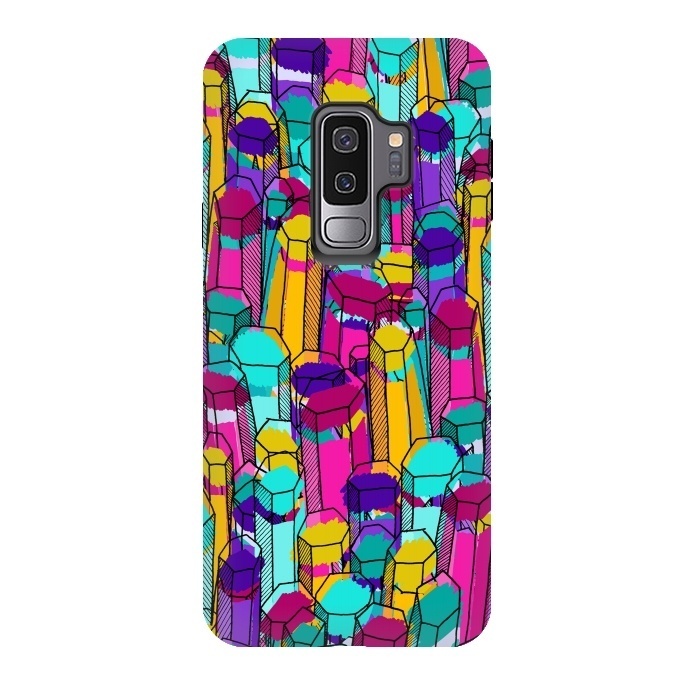 Galaxy S9 plus StrongFit Rock of colours 3 by Steve Wade (Swade)