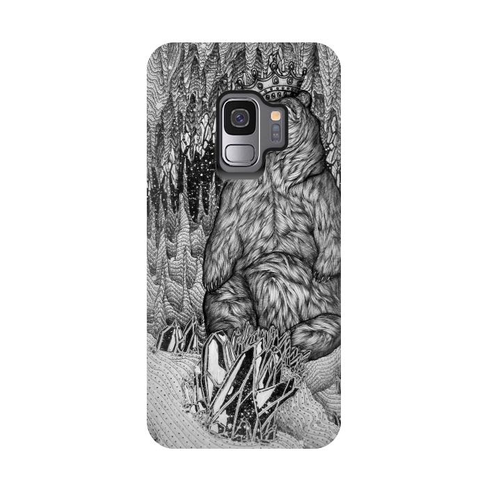 Galaxy S9 StrongFit Cave of the Bear King by ECMazur 