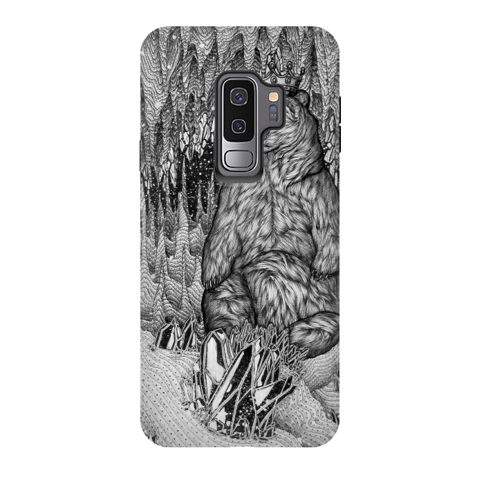 Galaxy S9 plus StrongFit Cave of the Bear King by ECMazur 