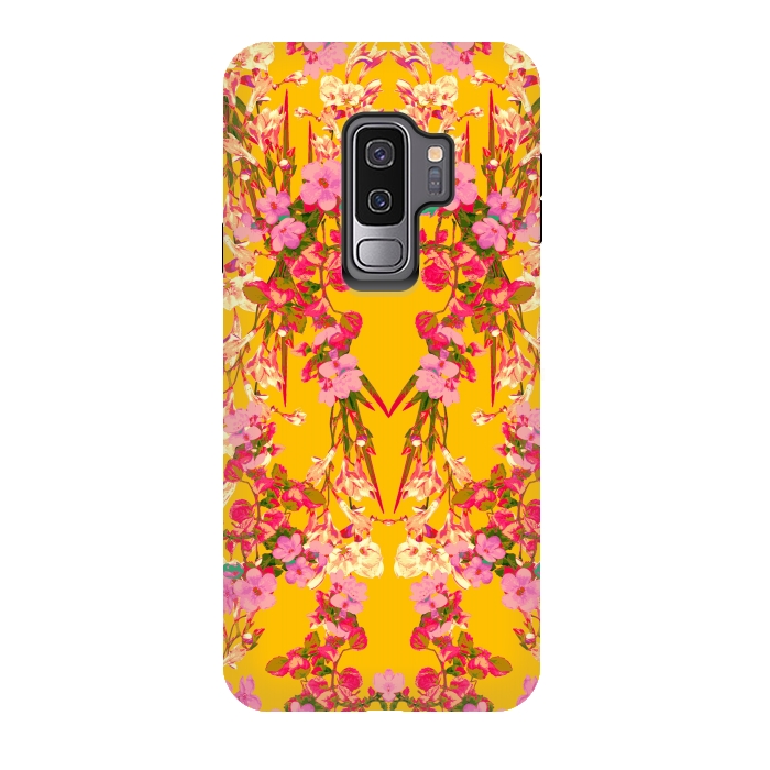 Galaxy S9 plus StrongFit Floral Decor by Zala Farah