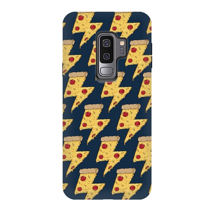 Galaxy S9 plus StrongFit Pizza Power Pattern by Coffee Man