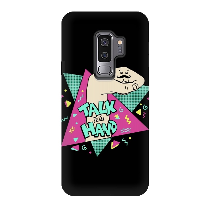 Galaxy S9 plus StrongFit Talk to the Hank by Coffee Man