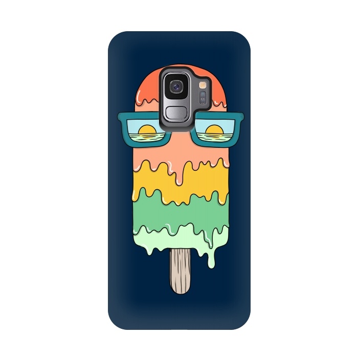 Galaxy S9 StrongFit Hot ice Cream  by Coffee Man