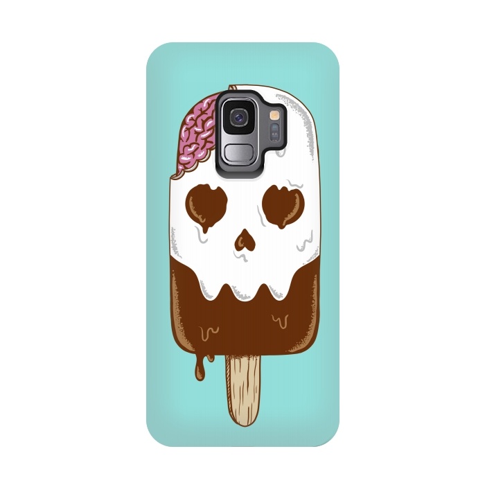Galaxy S9 StrongFit Skull Ice Cream by Coffee Man