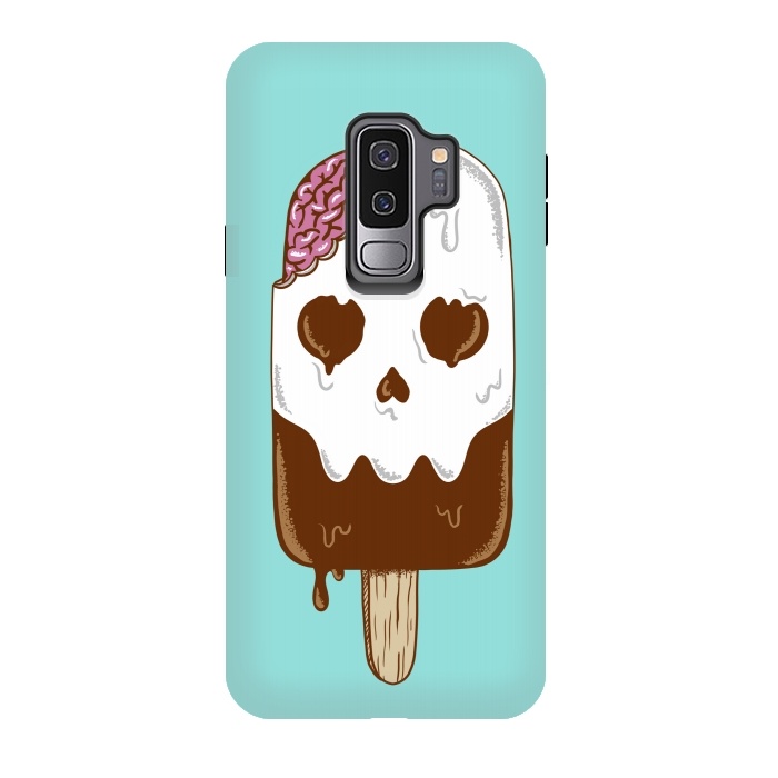 Galaxy S9 plus StrongFit Skull Ice Cream by Coffee Man