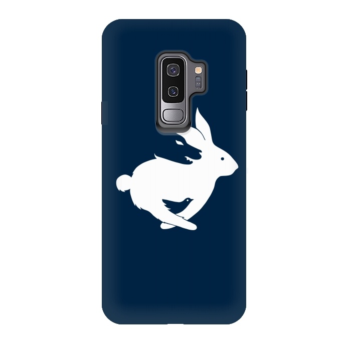 Galaxy S9 plus StrongFit Run rabbit  by Coffee Man