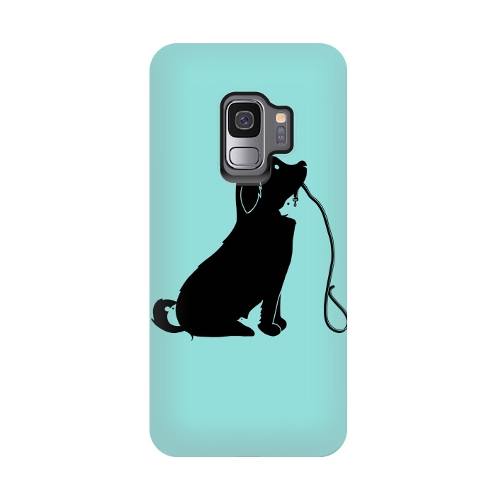 Galaxy S9 StrongFit Animals green by Coffee Man