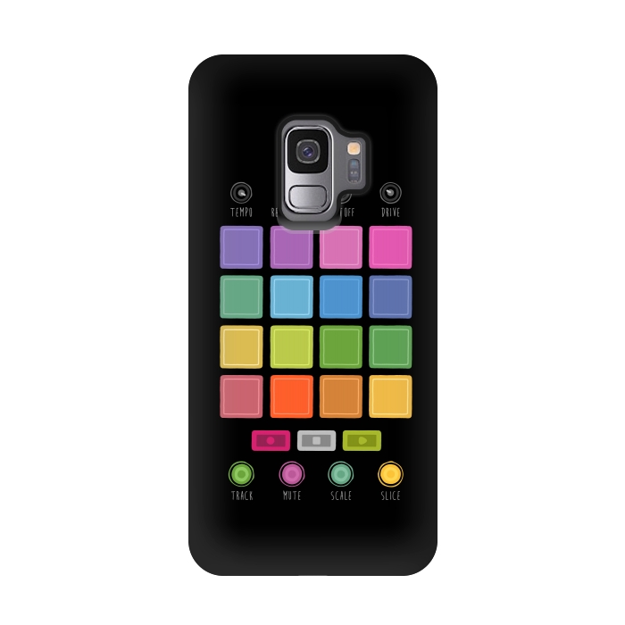 Galaxy S9 StrongFit Dj Electronic Music Mixer by Dellán