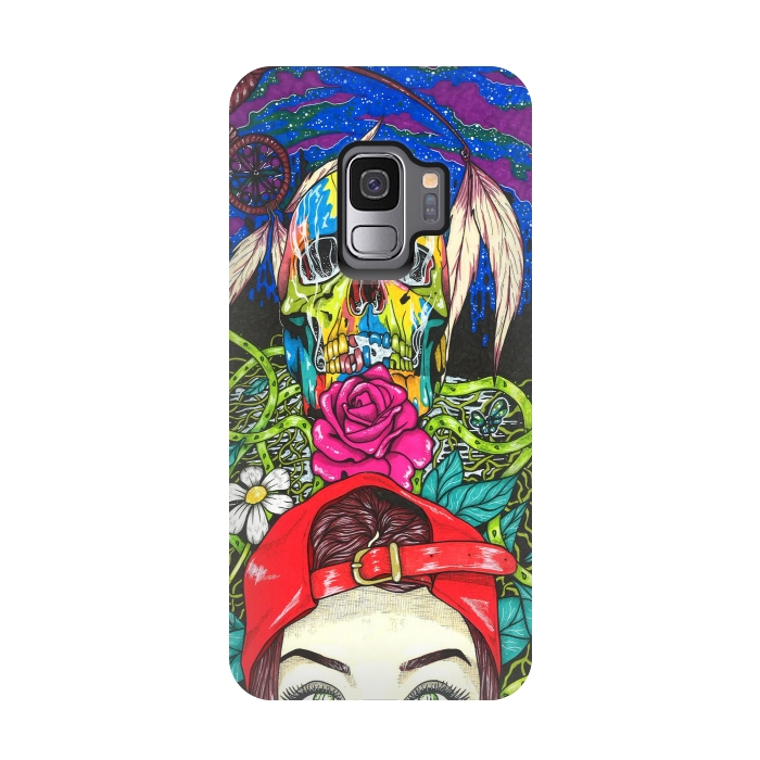 Galaxy S9 StrongFit My beautiful nightmare by Varo Lojo