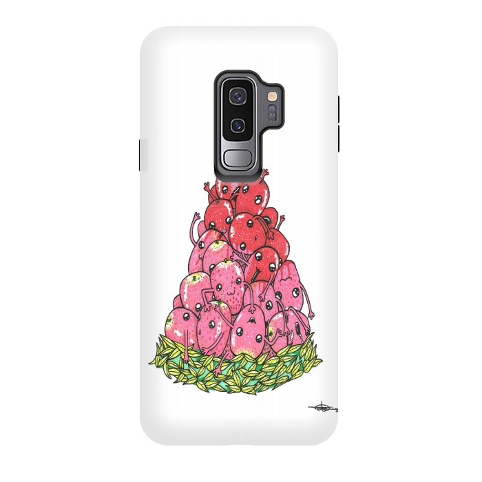 Galaxy S9 plus StrongFit Strawberrymelon by Varo Lojo