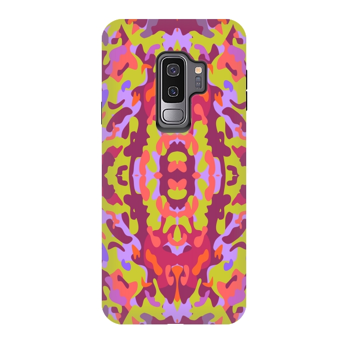 Galaxy S9 plus StrongFit Colorful pattern by Dhruv Narelia
