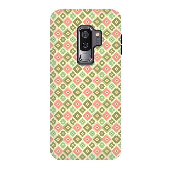 Galaxy S9 plus StrongFit Aztec Pattern by Dhruv Narelia