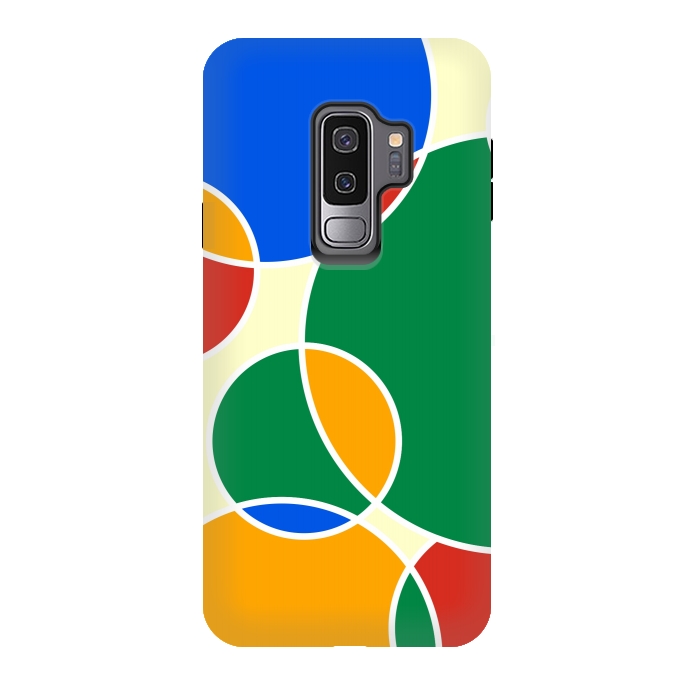 Galaxy S9 plus StrongFit Colorful Ellipses by Dhruv Narelia