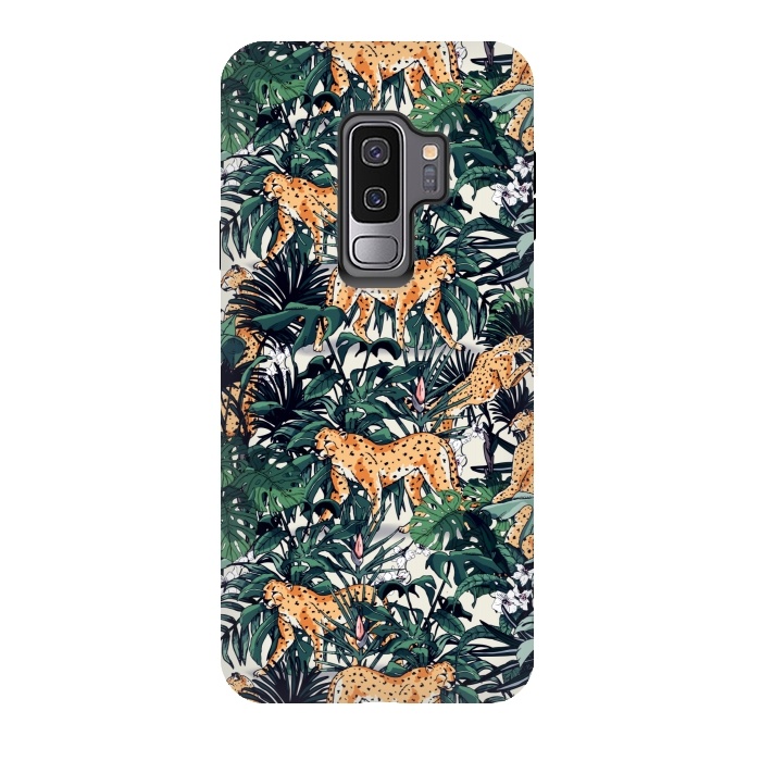 Galaxy S9 plus StrongFit Cheetah in the wild jungle  by Mmartabc