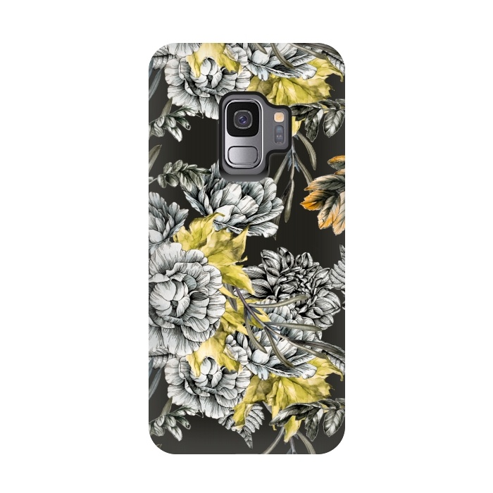 Galaxy S9 StrongFit Dark flowering I by Mmartabc