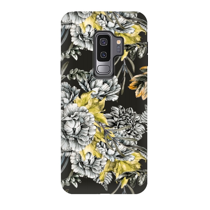 Galaxy S9 plus StrongFit Dark flowering I by Mmartabc