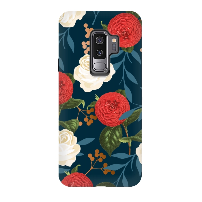 Galaxy S9 plus StrongFit Floral Obsession V2 by Uma Prabhakar Gokhale