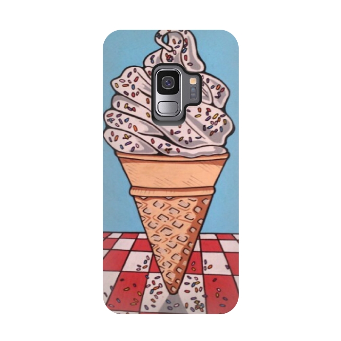 Galaxy S9 StrongFit Ice Cream by Varo Lojo