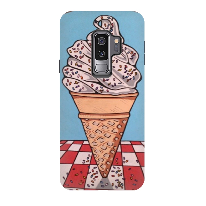 Galaxy S9 plus StrongFit Ice Cream by Varo Lojo