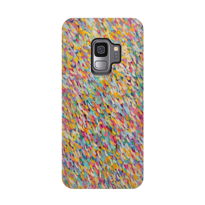 Galaxy S9 StrongFit COLOUR LOVES YOU by Helen Joynson
