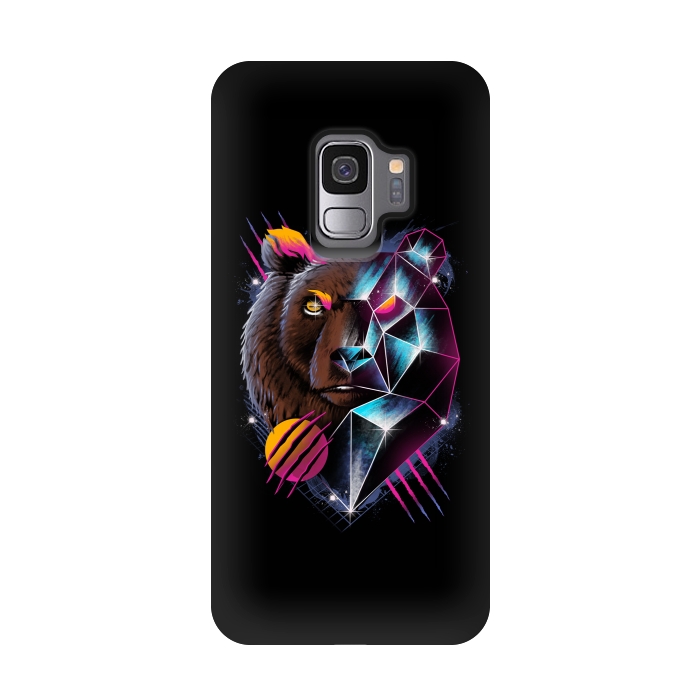 Galaxy S9 StrongFit Rad Bear by Vincent Patrick Trinidad