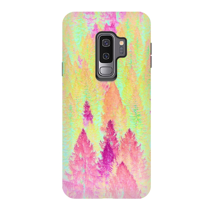 Galaxy S9 plus StrongFit Painted Forest by Uma Prabhakar Gokhale