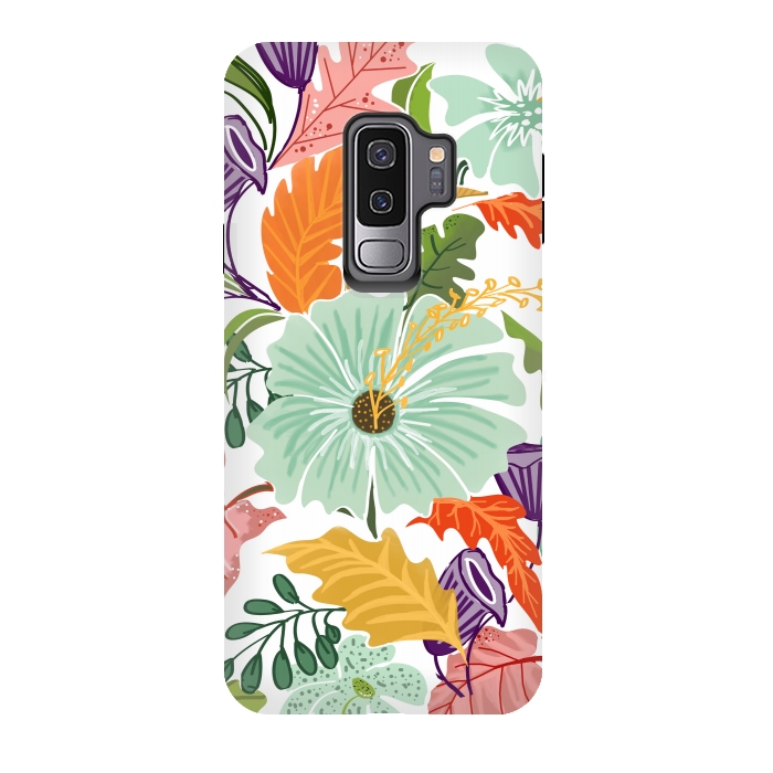 Galaxy S9 plus StrongFit Hello Tropical by Uma Prabhakar Gokhale