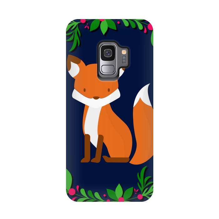 Galaxy S9 StrongFit fox pattern by MALLIKA