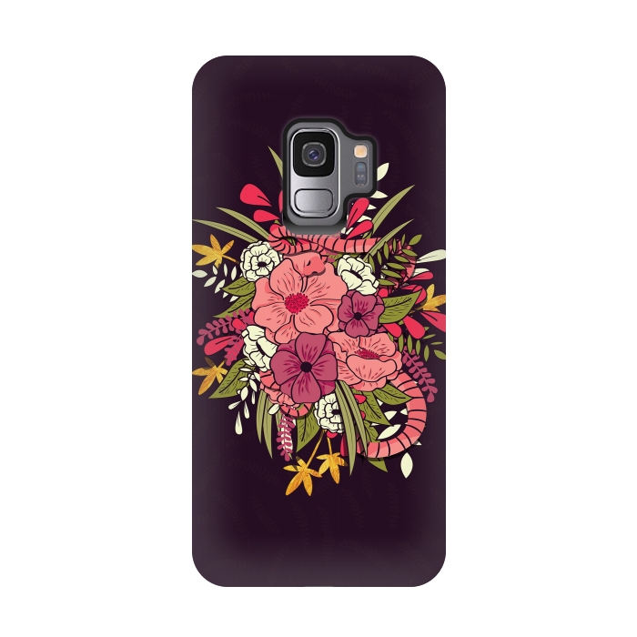 Galaxy S9 StrongFit Jungle Bouquet 001 by Jelena Obradovic