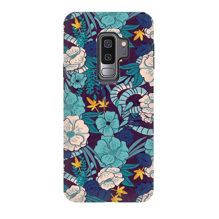 Galaxy S9 plus StrongFit Jungle Pattern 003 by Jelena Obradovic